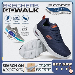 [รองเท้าผ้าใบผู้ชาย คุณภาพดี] Skechers_ Go-Walk ARCH-Fit รองเท้าผ้าใบลําลอง แฟชั่นสําหรับผู้ชาย เหมาะกับการเล่นกีฬา เดิน