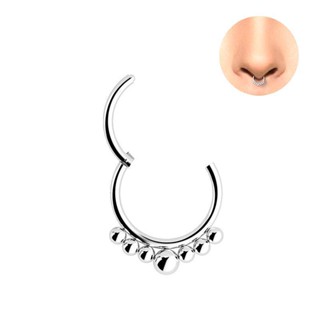 แหวนไทเทเนียม สําหรับเจาะร่างกาย | Septril, Rook, Conch, Daith, Nose