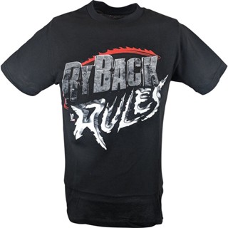 เสื้อยืด พิมพ์ลาย Ryback Rules WWE สีดํา สําหรับผู้ชาย [S-5XL]