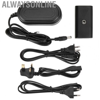 Alwaysonline AC Power Adapter +NP‑F550 Dummy  DC Coupler Kit for  Fill Light