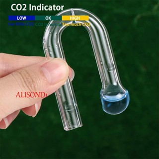 Alisond1 CO2 ชุดอุปกรณ์ทดสอบค่า PH ตัวบ่งชี้ CO2 ระยะยาว สําหรับพืชน้ํา แก้ว