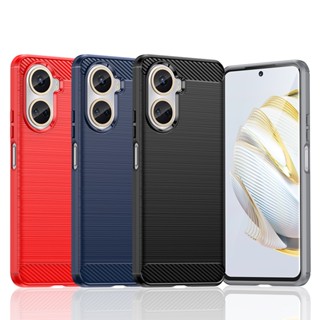 เคสซิลิโคนนิ่ม คาร์บอนไฟเบอร์ หรูหรา กันกระแทก สําหรับ huawei nova 10 se 2022 huawei nova10 se