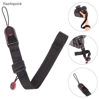 Flashquick สายคล้องคอกล้องดิจิทัล SLR ปรับได้ แบบสากล พร้อมสายคล้องมือ สําหรับโทรศัพท์มือถือ