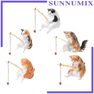 [Sunnimix] ฟิกเกอร์รูปปลา สําหรับตกแต่งบ้าน คาเฟ่ ตู้ปลา