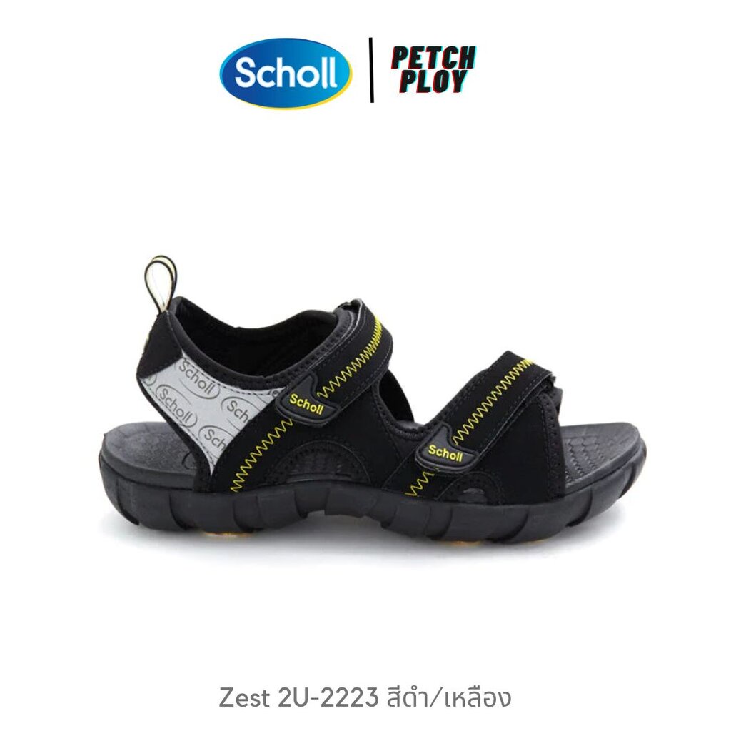 Scholl รุ่น Zest เซสท์ 2U-2223 รองเท้าแตะ Unisex สกอลล์ มีสายรัดส้น