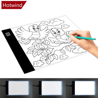 Hotwind บอร์ดคัดลอกไฟ Led ขนาด A5 หรี่แสงได้ เพื่อการศึกษา สําหรับเด็ก F8I8