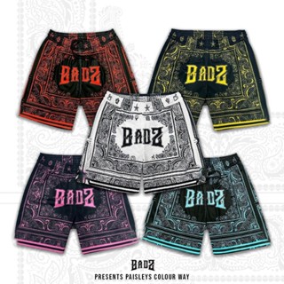 กางเกงบาสขาสั้น Badz Presents paisleys Colour Way