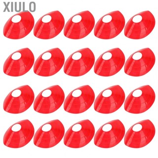 Xiulo 20Pcs Soccer Disc Training Sports Cone Disc Mini Training Cones For