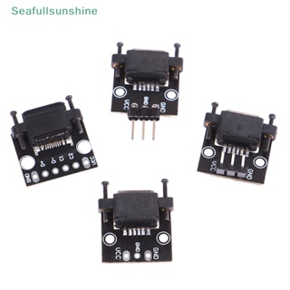 Seaf&gt; บอร์ดทดสอบ PCB Type-C ตัวเมีย USB 3.1 พร้อมสกรู Type C