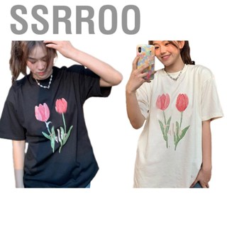 Ssrroo Round Neck T Shirt  Graphic Tees Pilling Free Fadeproof  for Summer Work School Party Shopping Date