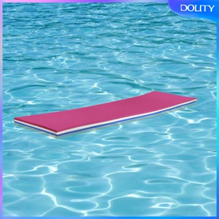 [dolity] แผ่นเบาะลอยน้ํา ขนาด 43x15.7x1.3 นิ้ว สําหรับเตียงนอน ผ่อนคลาย