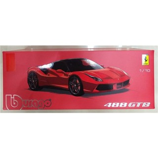 [พร้อมส่ง] โมเดลรถยนต์ Burago 1: 18 Deluxe Edition Ferrari Ferrari 488 GTB