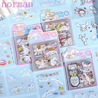 Norman สติกเกอร์ ลายการ์ตูนอนิเมะ Kawaii สําหรับตกแต่งสมุด โทรศัพท์มือถือ แล็ปท็อป DIY