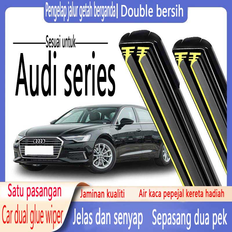 Audi Car Series Wiper Audi Double Rubber Strip Wiper Car Wiper A1/A3/A4/A5/A6/A7/A8TT/R8/Q3/Q7/Q5/Q2