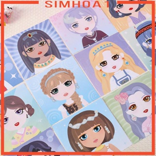 [Simhoa1] สติกเกอร์ ลายเจ้าหญิง สําหรับตกแต่งสมุดภาพ 4 ชิ้น