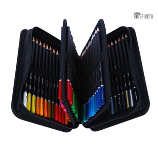 H&amp;b ชุดดินสอสีน้ํามัน 72 สี แบบพกพา สําหรับเด็ก ผู้ใหญ่ วาดภาพระบายสี ร่างภาพ เขียนพู่กัน ของขวัญ