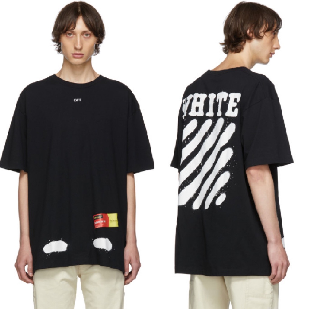 Offwhite Spray Tee Offwhite