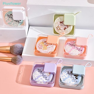 &lt;Plusflower&gt; ชั้นวางฟองน้ําแต่งหน้า รูปไข่ สวยงาม ลดราคา