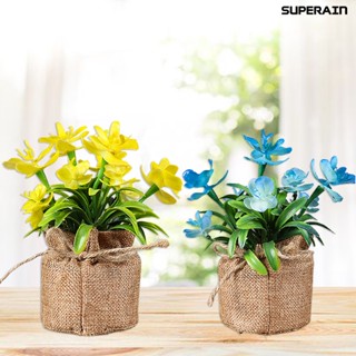 [sr Flower] ต้นบอนไซประดิษฐ์ ไร้กลิ่น สําหรับตกแต่งโรงแรม