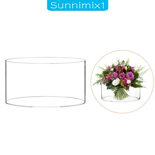 [Sunnimix1] แจกันดอกไม้อะคริลิคใส ทรงกลม สไตล์โมเดิร์น สําหรับของขวัญ งานแต่งงาน วันเกิด