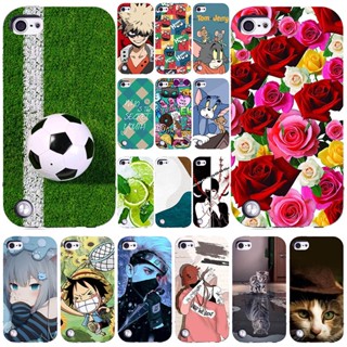 เคสโทรศัพท์มือถือ ซิลิโคนนิ่ม ลายการ์ตูนฟุตบอลน่ารัก แฟชั่น สําหรับ Ipod Touch 7 Touch 6 Touch 5