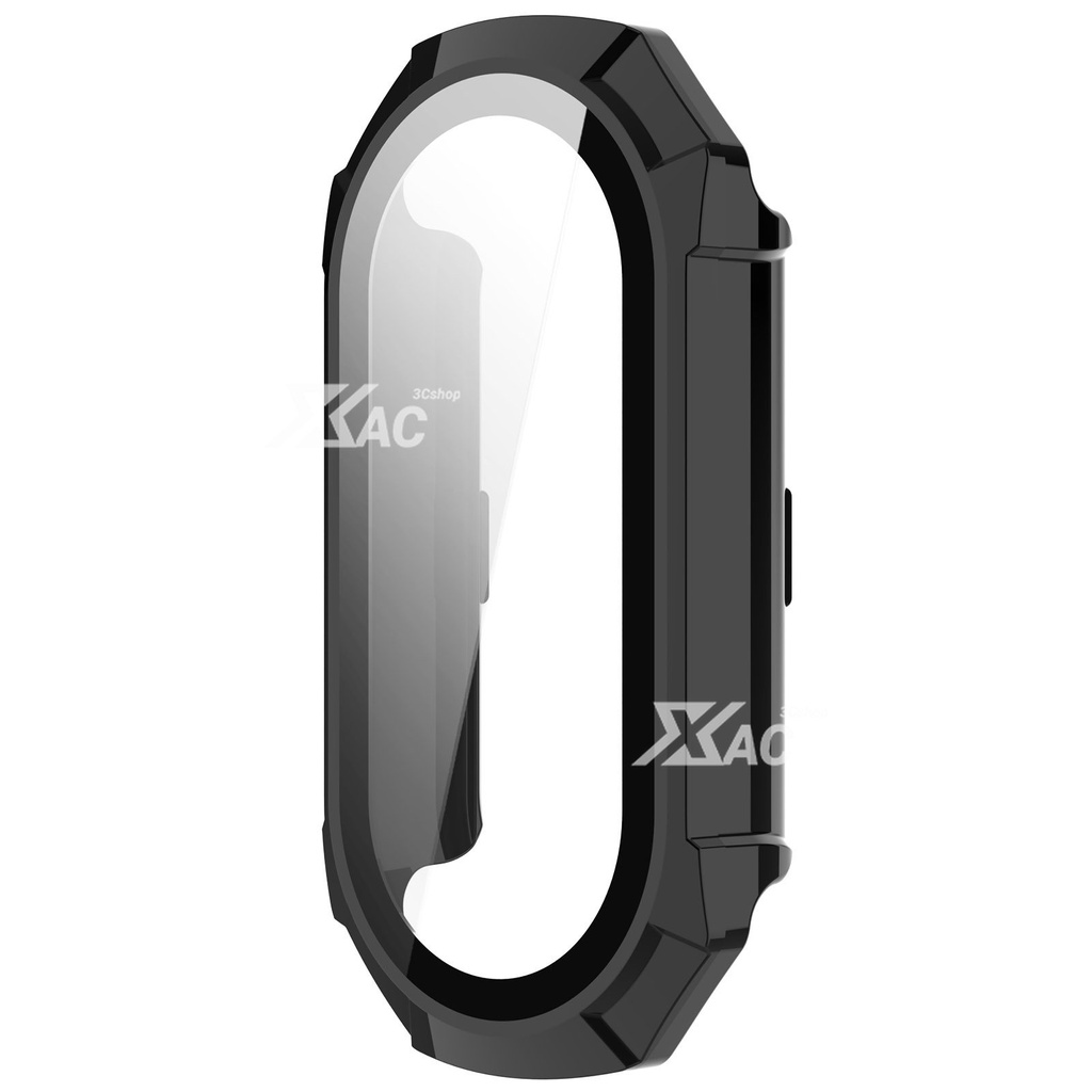 สําหรับ Mi Band 8 เคสป้องกัน สําหรับ Mi Band 7 เคสฟิล์มในตัว เคส PC ฟิล์มนิรภัย สําหรับ Miband 3/4/5/6/7/8 อุปกรณ์เสริม - รูปที่ 5