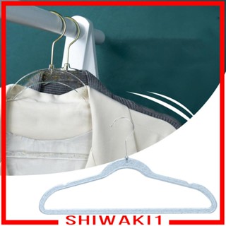 [Shiwaki1] ไม้แขวนเสื้ออะคริลิคใส กันลื่น สําหรับแขวนเนคไทน์ กระโปรง