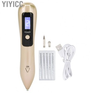 Yiyicc Household Electric Mole Pen Microcomputer Control 9 Gears Removing Rechargeable Safety for Beauty Salon