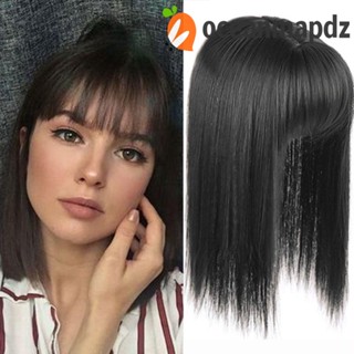 OCEANMAPDZ Topper กิ๊บติดผมหน้าม้า 3D สีขาว แบบเปลี่ยน สําหรับผู้หญิง