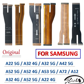 อะไหล่เมนบอร์ดเชื่อมต่อสายเคเบิลอ่อน แบบเปลี่ยน สําหรับ Samsung Galaxy A21 A72 A22 A33 A42 A52 A32 4G A53 5G