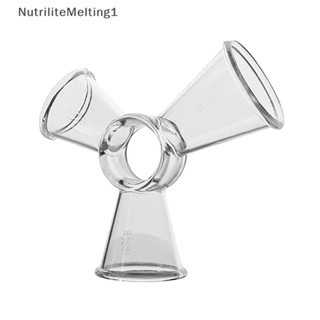 [NutriliteMelting1] จิ๊กเกอร์บาร์เทนเดอร์ แบบสามหัว สําหรับค็อกเทล [TH]