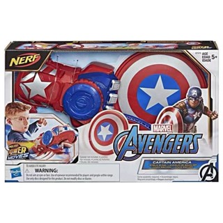 Hc โล่นิ่ม ลายกัปตันอเมริกา Hasbro Marvel Avengers Heroes E7375