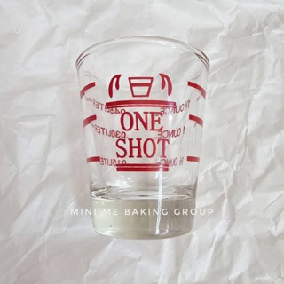 แก้ว ONE SHOT แข็งแรง หนา (.045 liter / 1 1/2 ounce)