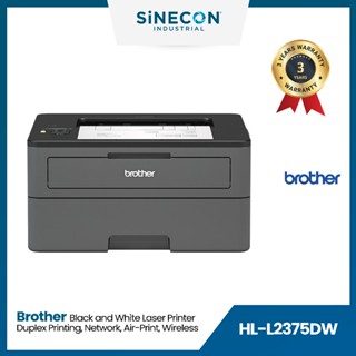 Brother Printer บราเดอร์ HL-L2375DW เครื่องพิมพ์เลเซอร์ ขาว-ดำ Network, Wireless &amp; Duplex Printing