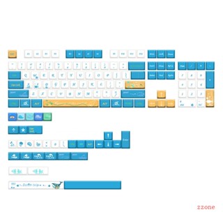 Zzz ปุ่มกดคีย์บอร์ด PBT XDA Profile 137 คีย์