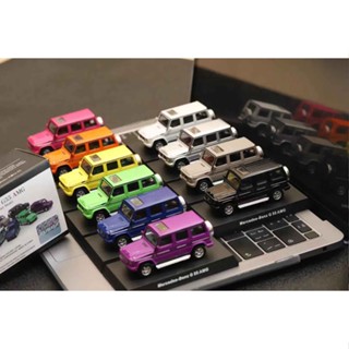 Kyosho 1:64 benz G55 G SUV ของสะสม ของตกแต่ง อัลลอยหล่อ รถเข็น ของเล่น