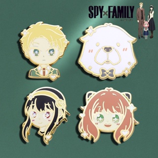 เข็มกลัดเคลือบ ลายการ์ตูนอนิเมะ SPY×FAMILY เหมาะกับของขวัญ สําหรับตกแต่งกระเป๋านักเรียน