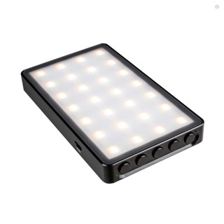 (adspth)Weeylite Rb08p ไฟวิดีโอ RGB LED 2500K-8500K CRI 95+ 8W แบตเตอรี่ในตัว 3000mAh สําหรับถ่ายภาพในสตูดิโอ