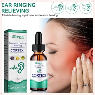 Eelhoe Tinnitus Treatment Drops Repair Ringing Buzzing Whistling Ear Protectors บรรเทาอาการไม่สบายทางร่างกายหูอื้อ ผลิตภัณฑ์ดูแลหู JOYFEEL