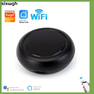 Tuya WiFi IR ฮับควบคุมอัจฉริยะ ไร้สาย อินฟราเรด รีโมทอัจฉริยะ Smart IR Remote ผ่านแอพ Smart Life ทํางานร่วมกับ Google Alexa Home