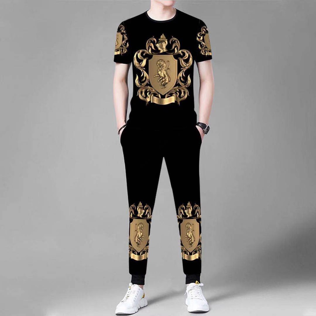 [พร้อมส่ง] เสื้อยืดแขนสั้นลําลอง เข้ากับทุกการแต่งกาย แฟชั่นฤดูใบไม้ผลิ และฤดูร้อน สําหรับผู้ชาย 2023