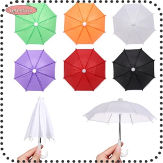 Bebettform 1Pc Mini umbrella Plastic New Style American Doll Accessories Colorful Toy Umbrellas Decoration