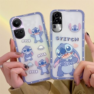 พร้อมส่ง เคสโทรศัพท์มือถือแบบนิ่ม ใส กันกระแทก ลายการ์ตูนน่ารัก สําหรับ OPPO Reno10 Reno10 Pro+ Plus 5G OPPO A78 4G 2023 OPPOReno10 Pro 5G