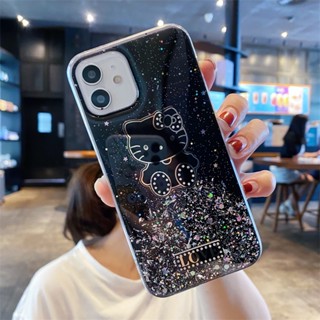 เคสโทรศัพท์มือถือ แบบนิ่ม ลายกากเพชร สําหรับ Realme C53 C55 C35S C31 C25 C21Y C20A C17 C15 C12 C11 2021 C3i C2 C1 narzo 50i Prime realme5 5S 5i 6i 7i