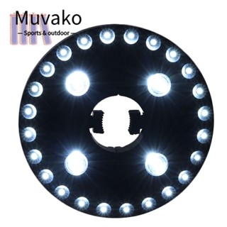 MUVAKO โคมไฟ Led 24+4 อเนกประสงค์ ถอดออกได้ สําหรับตั้งแคมป์ ปาร์ตี้ริมชายหาด