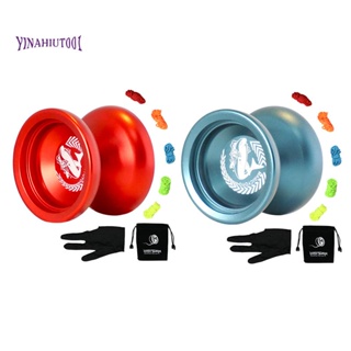 Magicyoyo N12 Shark Honor Yoyo โยโย่อลูมิเนียมอัลลอยด์ ไม่ตอบสนอง แบบมืออาชีพ พร้อมสายโยโย่