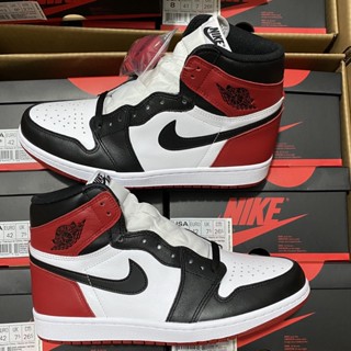 Nk Air Jordan 1 Retro High OG Bred Toe AJ1 รองเท้าผ้าใบลําลอง เหมาะกับการวิ่ง เล่นกีฬา สําหรับผู้ชาย ผู้หญิง 2023