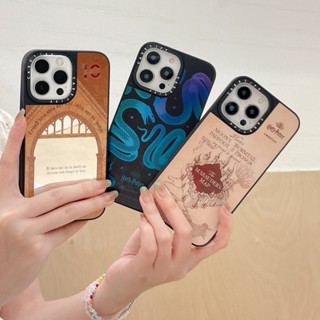 【Voldemort】casetify เคสโทรศัพท์มือถือแบบกระจก กันกระแทก ลายดาว สําหรับ iPhone 14 Pro max 13 12 Pro max 13 Pro max 14 14Pro 13 12 12Pro 12 Pro max 13Pro 11