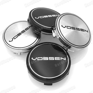 Cardiy สติกเกอร์โลโก้ Vossen 60 มม. สําหรับติดขอบดุมล้อรถยนต์ 4 ชิ้น