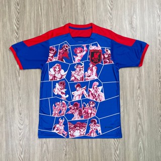 JIKUANG เสื้อบอล เสื้อผู้ใหญ่ Japan สีนํ้าเงิน2024 เนื้อผ้าโพลีเอสเตอร์ เกรดแฟนบอล AAA